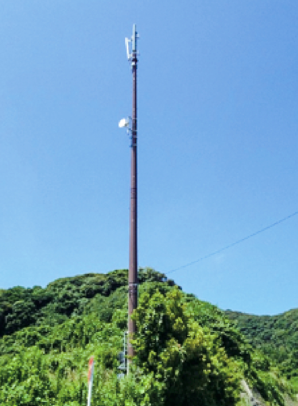 パンザ基地局（宗像市大島）