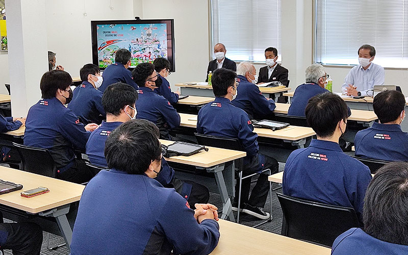 社員との意見交換
